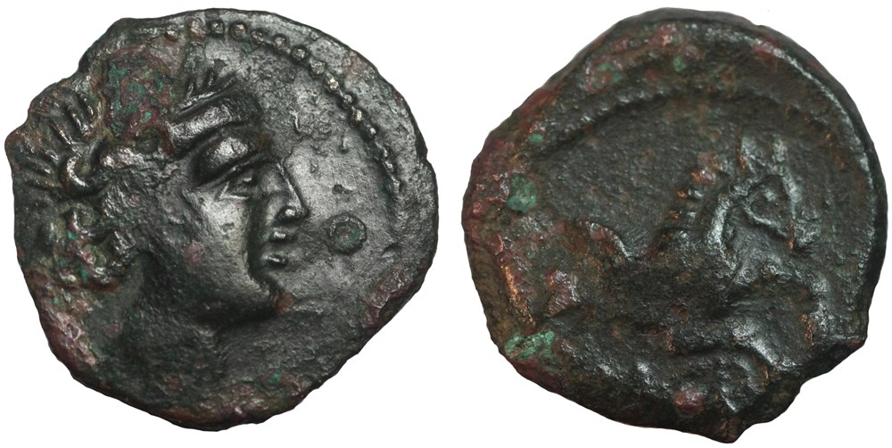 monnaies antiques a celtes bronze cmep