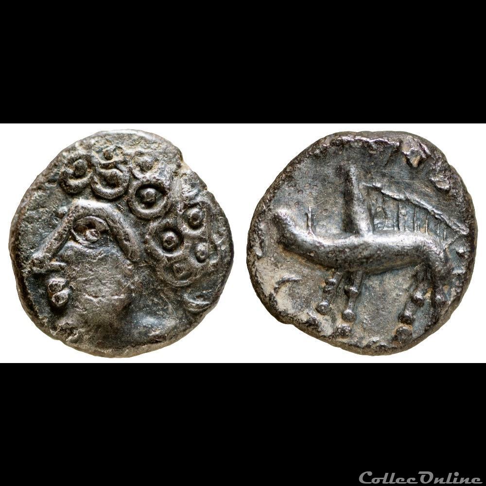 Denier des Sequanes monnaie antique gauloise denier des sequanes