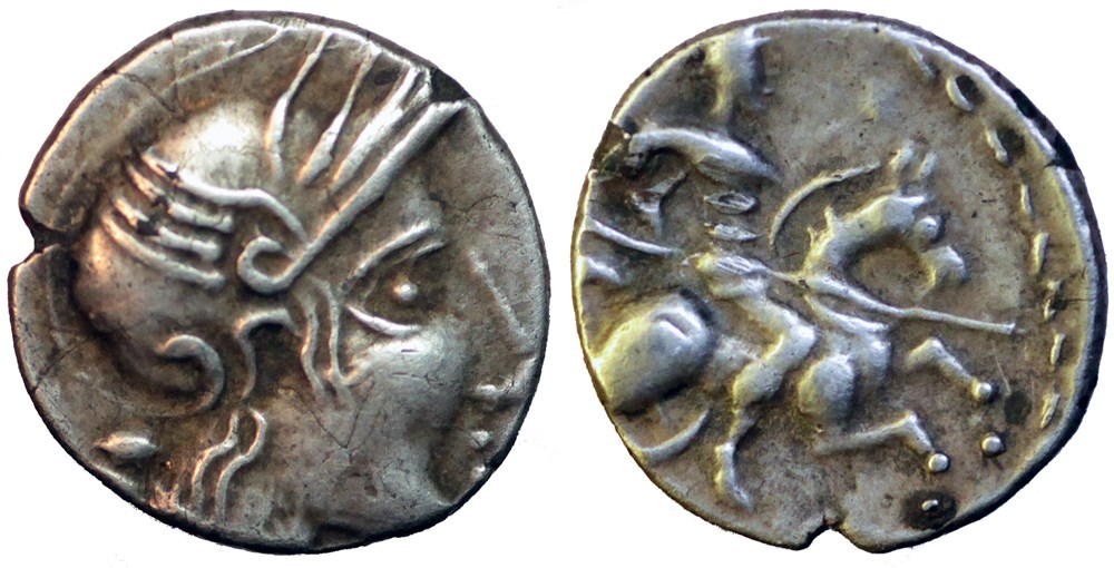 Vallée du Rhône monnaies antiques celtes vallee du rhone