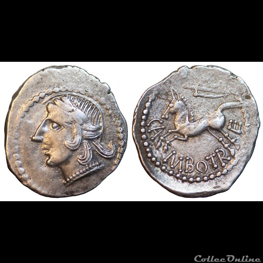 Bituriges (Bourges) - Denier Cambotre monnaie antique gauloise bituriges bourges denier cambotre