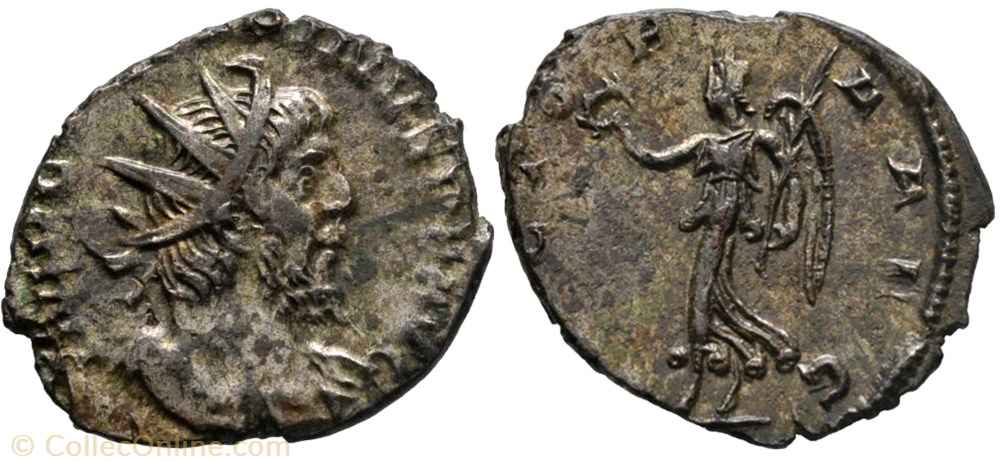 monnaie antique jc ap romaine ric 75 victorin antoninien victoria avg