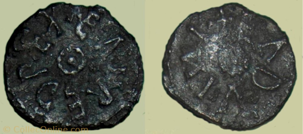 Eanred (styca, monétaire Eadwine) monnaie monde royaume uni eanred styca monetaire eadwine