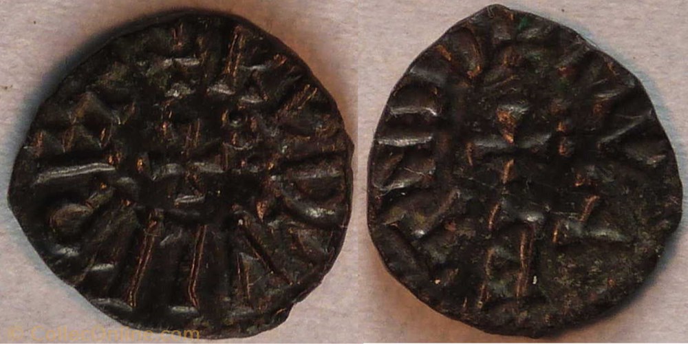 Redwulf (styca, monétaire Hwaetnoth) monnaie monde royaume uni redwulf styca monetaire hwaetnoth