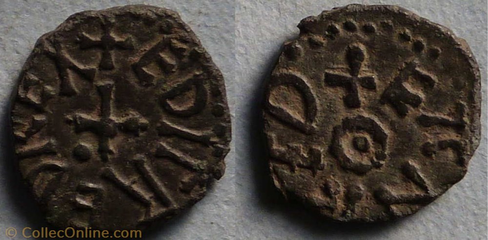 Aethelred II (styca, monétaire Eanred) monnaie monde royaume uni aethelred ii styca monetaire eanred