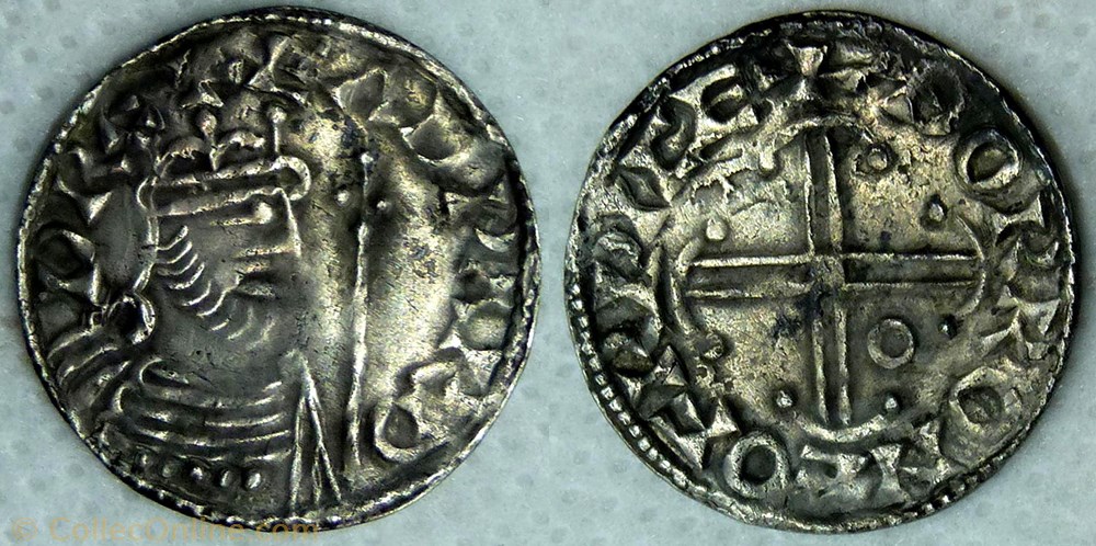 monnaie edouard le confesseur penny a la croix marteau york
