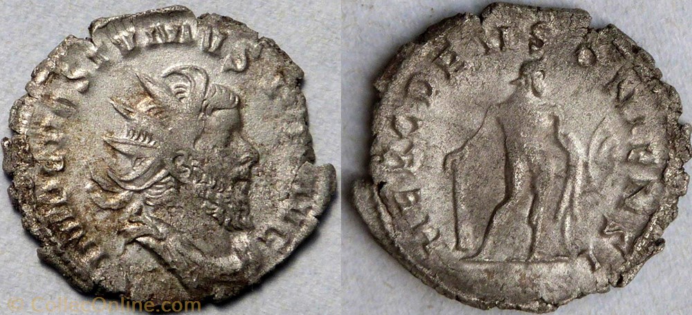 RIC.64 Postume (antoninien, Herc Devsoniensi) monnaie antique av jc ap romaine ric 64 postume antoninien herc devsoniensi