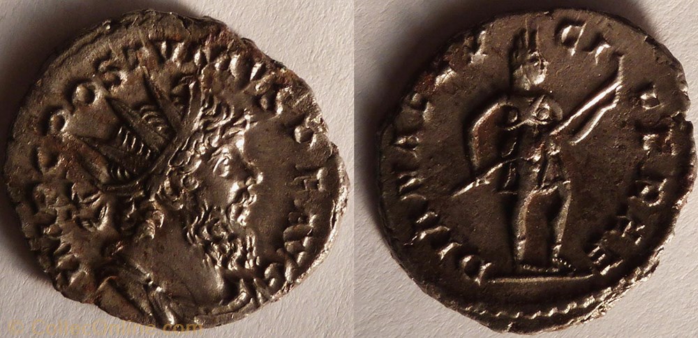 monnaie antique av jc ap romaine ric 299 postume antoninien dianae lvciferae