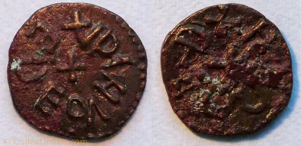 Eanred? (styca, monétaire Herreth) monnaie monde royaume uni eanred styca monetaire herreth