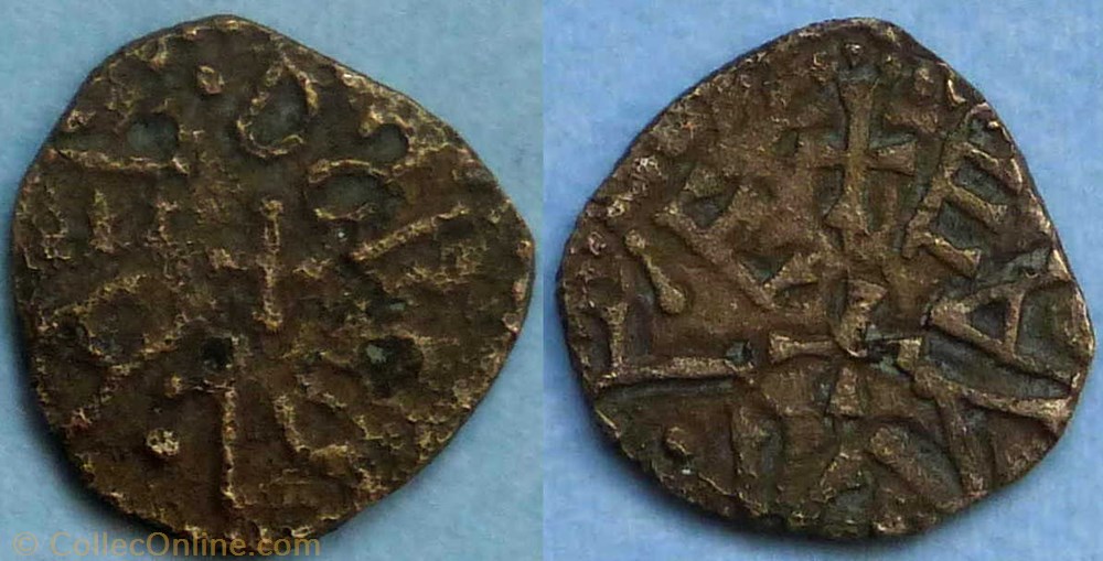 Osberht (styca, monétaire Eanwulf) monnaie monde royaume uni osberht styca monetaire eanwulf