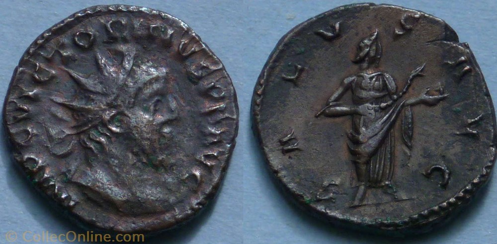 monnaie antique jc ap romaine ric 67 victorin antoninien salvs avg