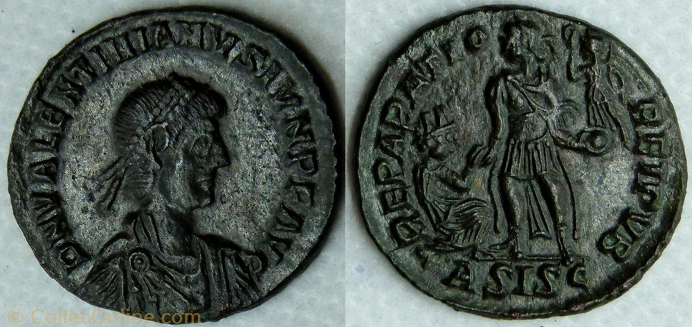 RIC.26b1 Valentinien II (AE2, Reparatio Reipvb) monnaie antique av jc ap romaine ric 26b1 valentinien ii ae2 reparatio reipvb