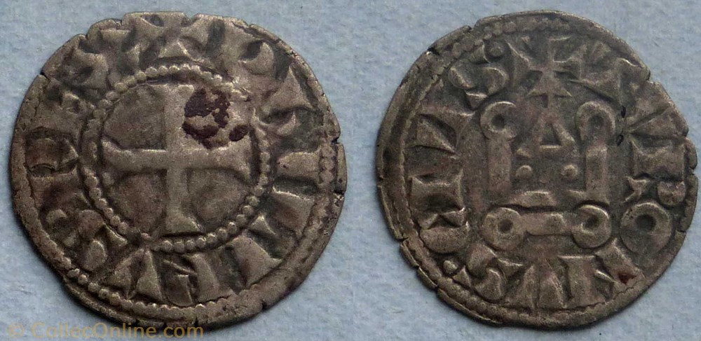 Philippe III (denier tournois) monnaie france a royale philippe iii denier tournois