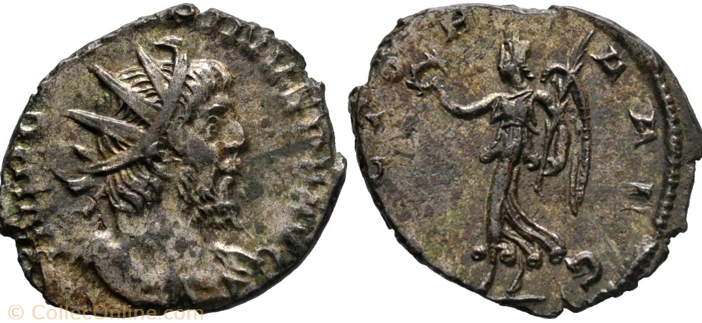 monnaie antique jc ap romaine ric 75 victorin antoninien victoria avg