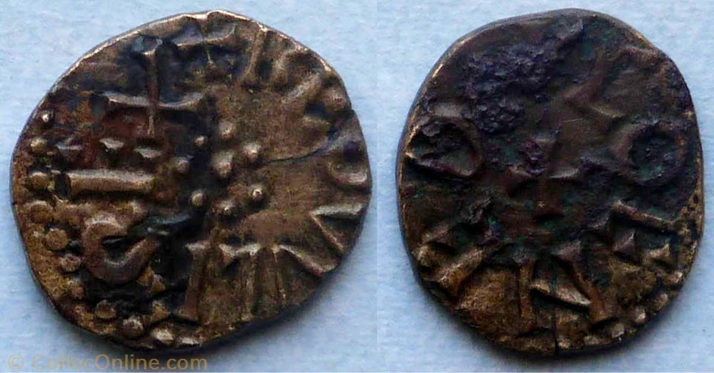 Redwulf (styca, monétaire Coenred) monnaie monde royaume uni redwulf styca monetaire coenred