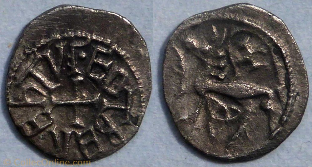 Eadberht (sceat) monnaie monde royaume uni eadberht sceat