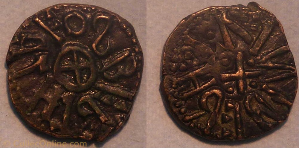 Osberht (styca, monétaire Winiberht) monnaie monde royaume uni osberht styca monetaire winiberht