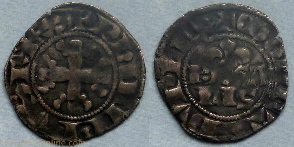Philippe IV (double parisis) monnaie france royale philippe iv double parisis