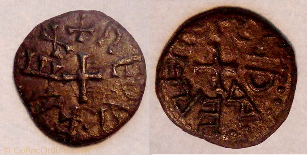 Redwulf (styca, monétaire Cuthberht) monnaie monde royaume uni redwulf styca monetaire cuthberht