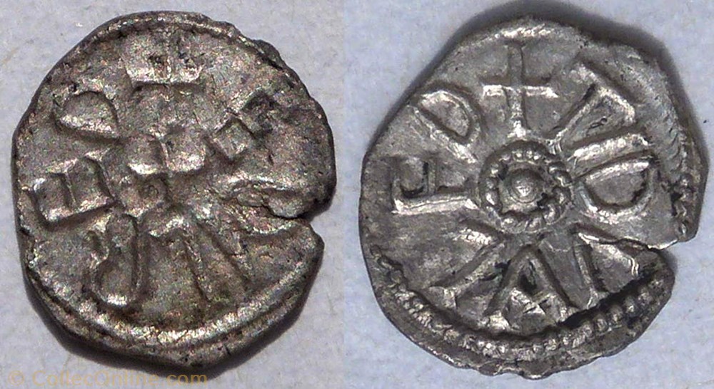 Aethelred I (sceat, monétaire Tidwulf) monnaie monde royaume uni aethelred i sceat monetaire tidwulf