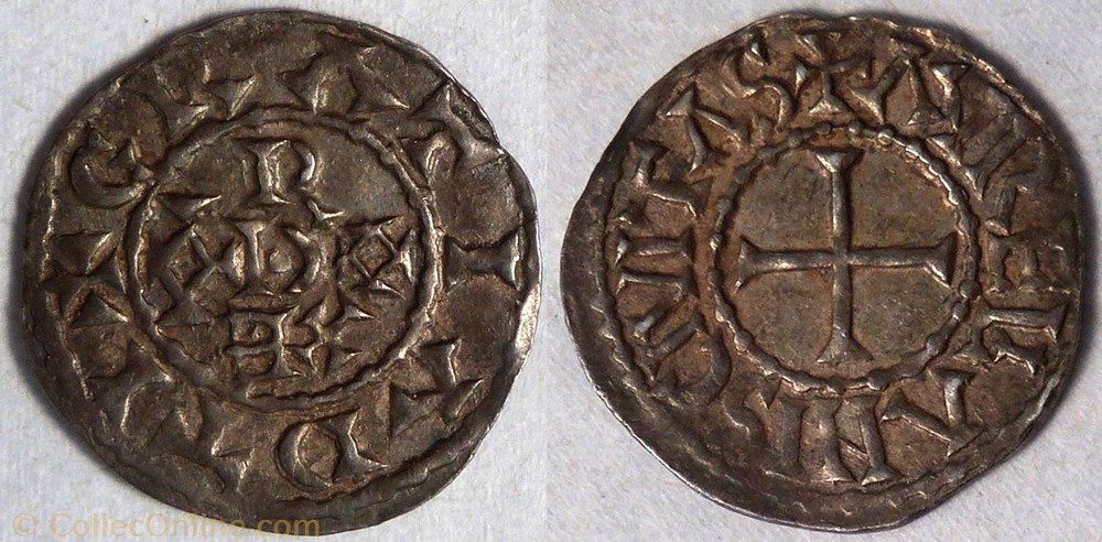 monnaie france carolingienne eudes denier orleans