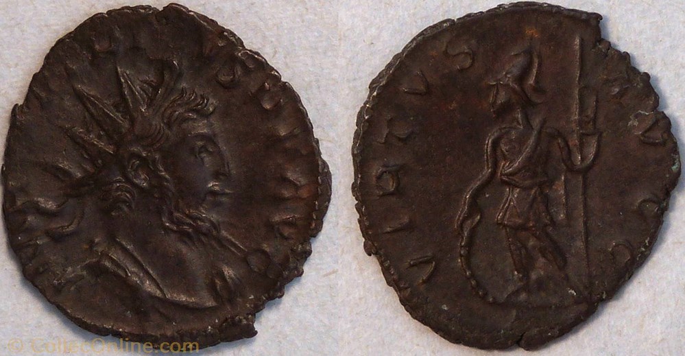 monnaie antique jc ap romaine ric 148 tetricus i antoninien virtvs avgg