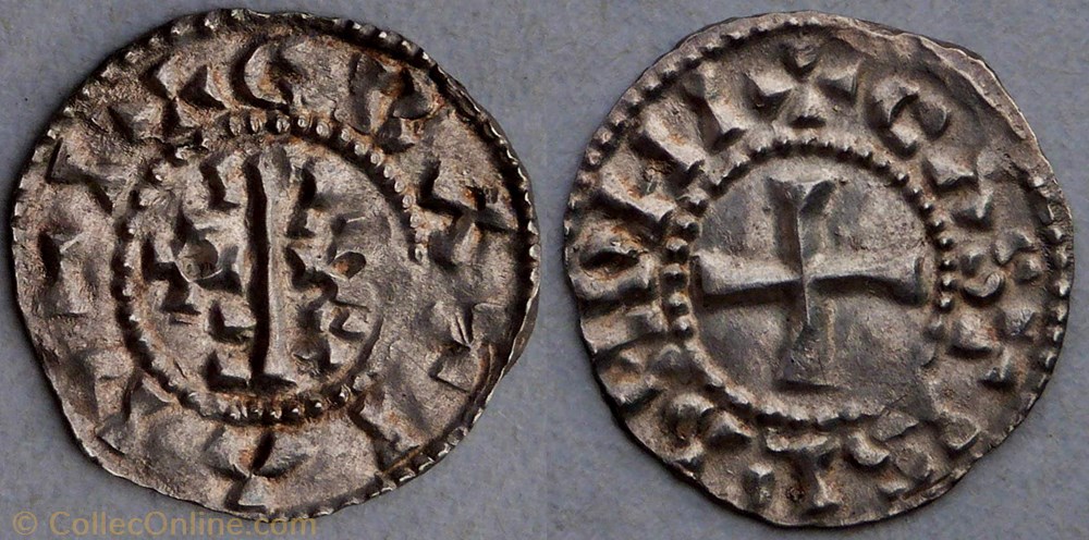 Raoul (denier, Château Landon) monnaie france carolingienne raoul denier chateau landon