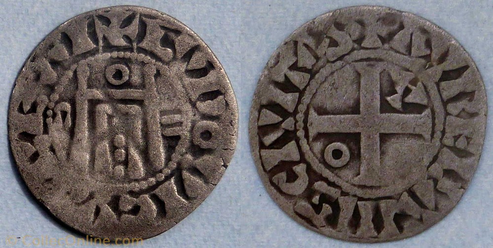 Louis VI (denier, Orléans) monnaie france royale louis vi denier orleans