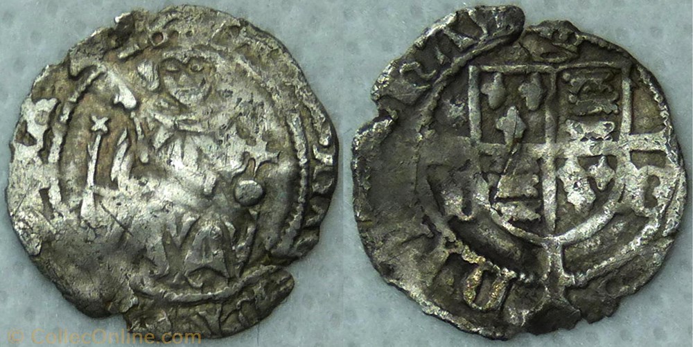 Henry VII Tudor (penny de type souverain) monnaie henry vii tudor penny de type souverain