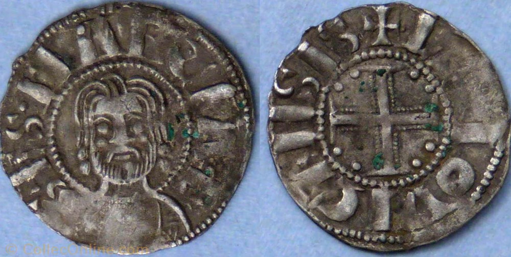 Abbaye Saint-Martial de Limoges, anonyme (denier, Limoges) monnaie france feodale abbaye saint martial de limoges anonyme denier limoges