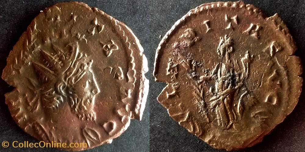 RIC.79 Tetricus I (antoninien, Hilaritas Avgg) monnaies antiquite jc ap romaines republicaines imperiales ric 79 tetricus i antoninien hilaritas avgg