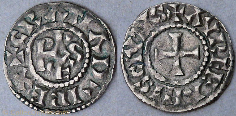 monnaie france carolingienne raoul denier orleans