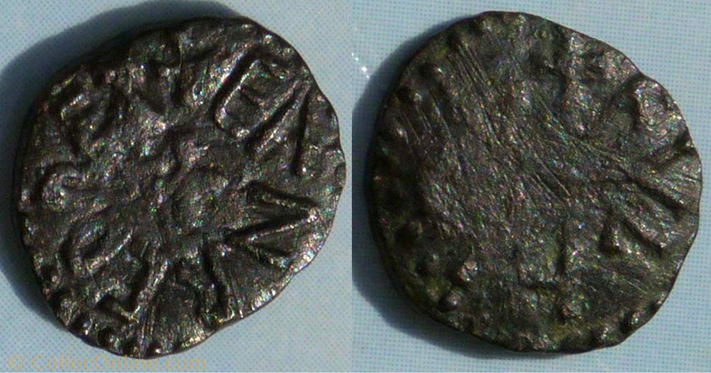 Eanred (styca, monétaire Folcnoth) monnaie monde royaume uni eanred styca monetaire folcnoth