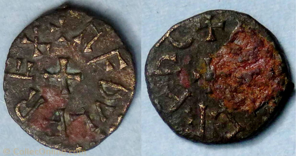 Redwulf (styca, monétaire Cuthberht) monnaie monde royaume uni redwulf styca monetaire cuthberht