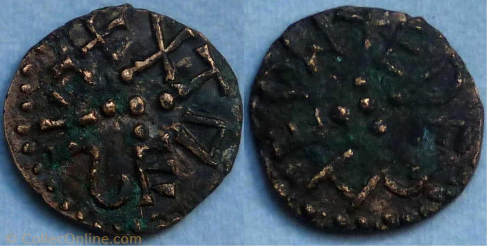 Osberht (styca, monétaire Ethelhelm) monnaie monde royaume uni osberht styca monetaire ethelhelm