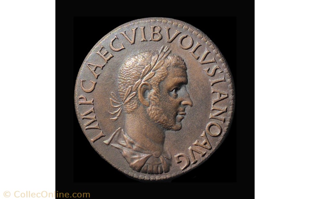monnaie antique av jc ap romaine volusien padouan