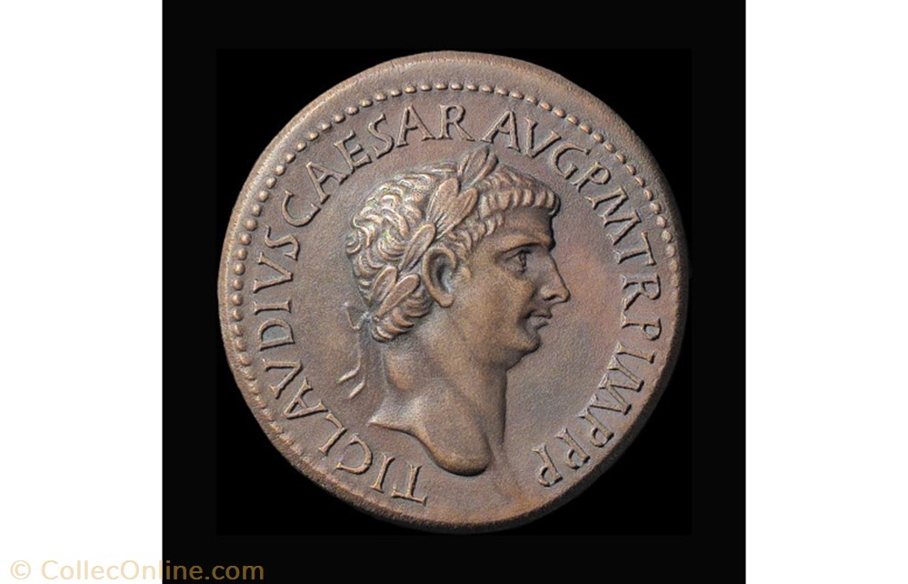 monnaie antique av jc ap romaine claude padouan