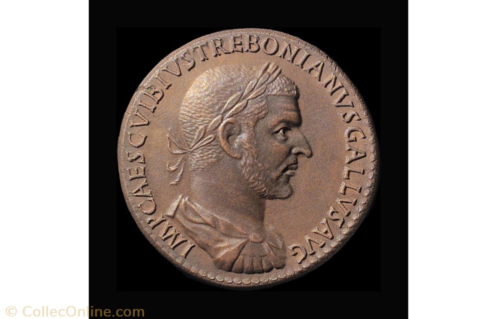Trébonien Galle - Padouan monnaie antique av jc ap romaine trebonien galle padouan