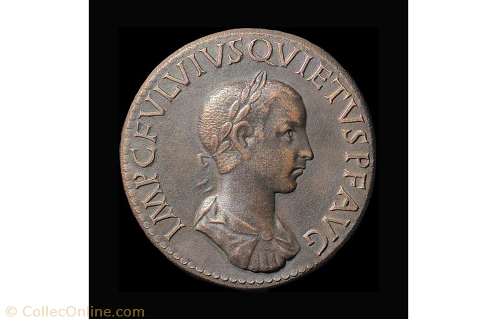 monnaie antique av jc ap romaine quietus padouan