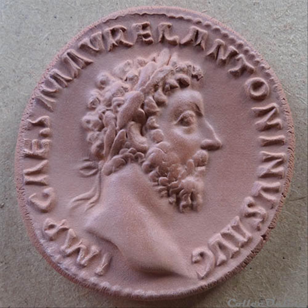 Marc Aurèle médaillon monnaie antique romaine marc aurele medaillon