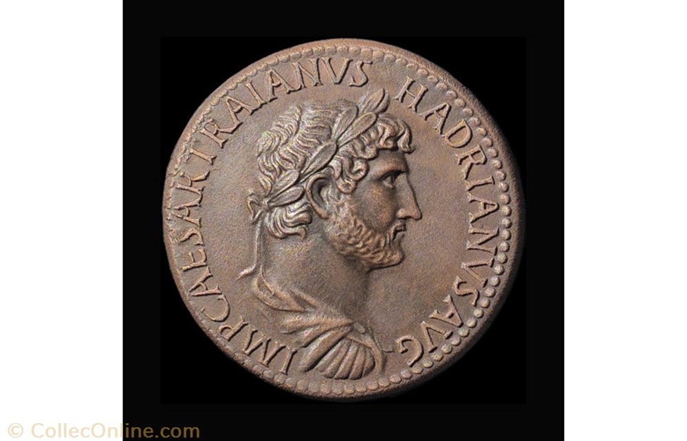 monnaie antique av jc ap romaine hadrien padouan
