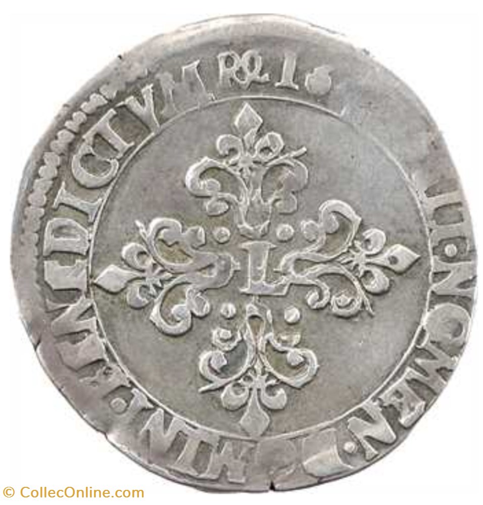Louis XIII Demi-franc 13e type 1641 Montpellier monnaies france royales louis xiii demi franc 13e type 1641 montpellier