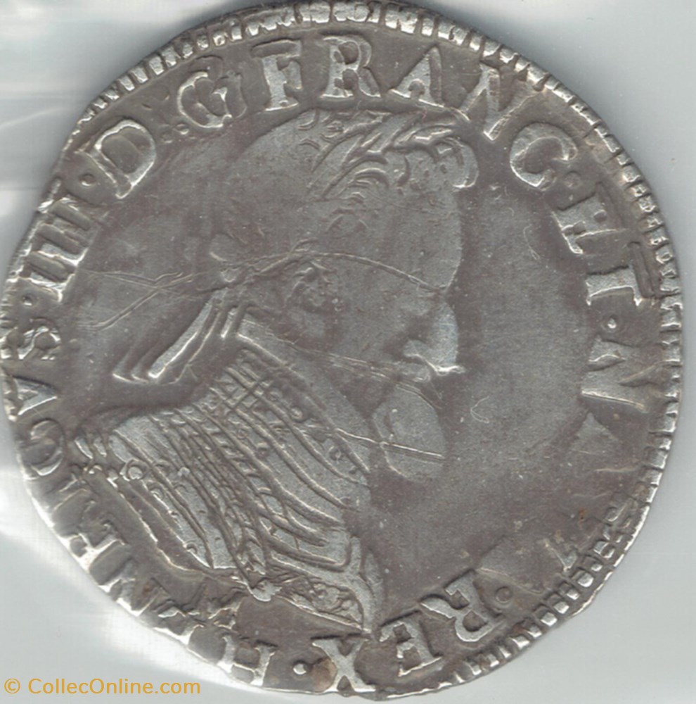 monnaies france royales henri iv demi franc toulouse 1605