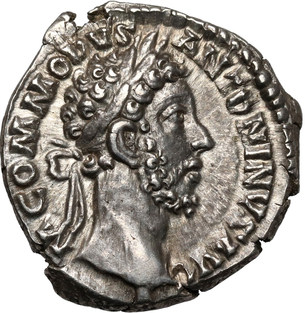 coins commodus 177 192 denarius rome
