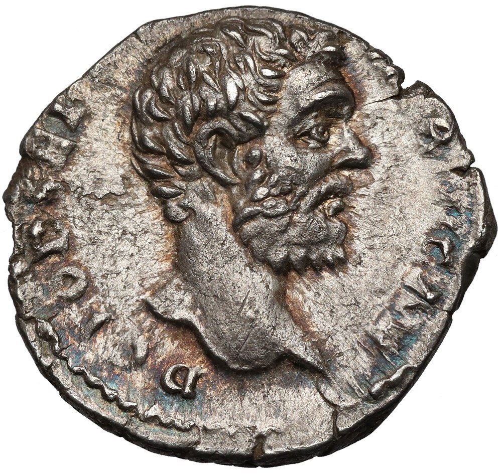 coins clodius albinus caesar 193 195 denarius rome