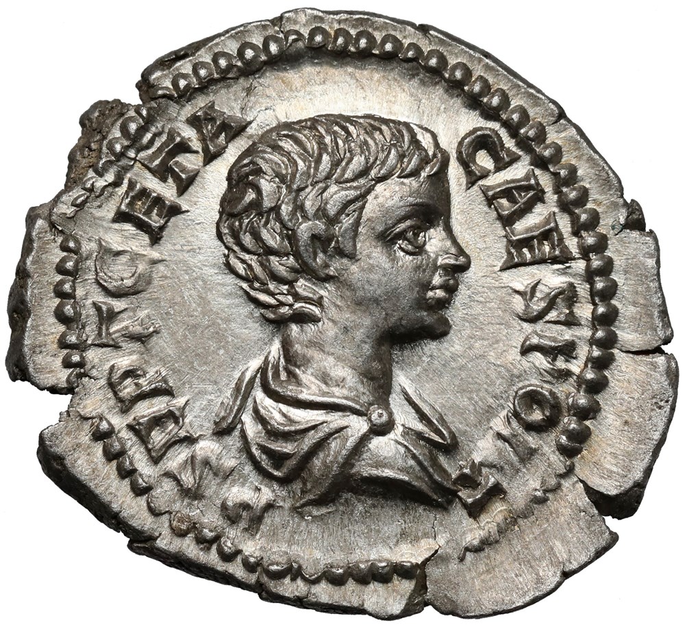 coins geta 209 211 denarius rome