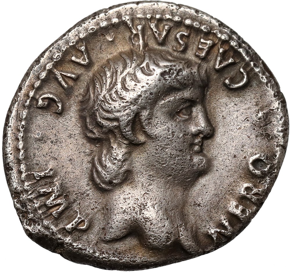NERO (54-68). Denarius. Rome. coins nero 54 68 denarius rome