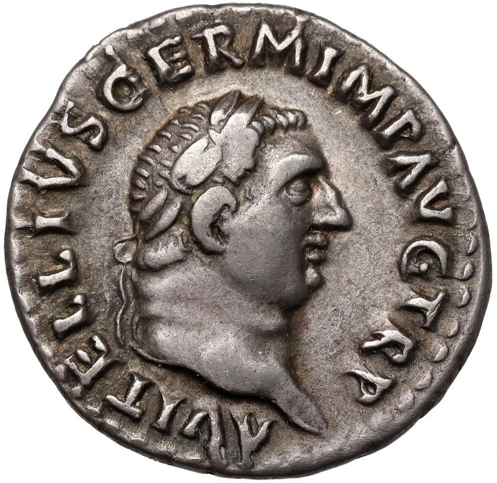 coins vitellius 69 denarius rome