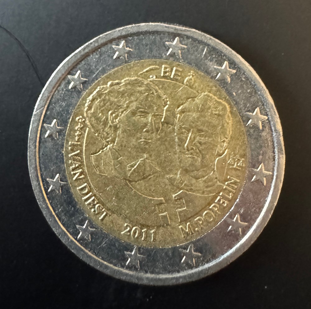 BELGIQUE- 2€ COMMEMORATIVE - 2011 monnaies euros belgique 2 commemorative 2011