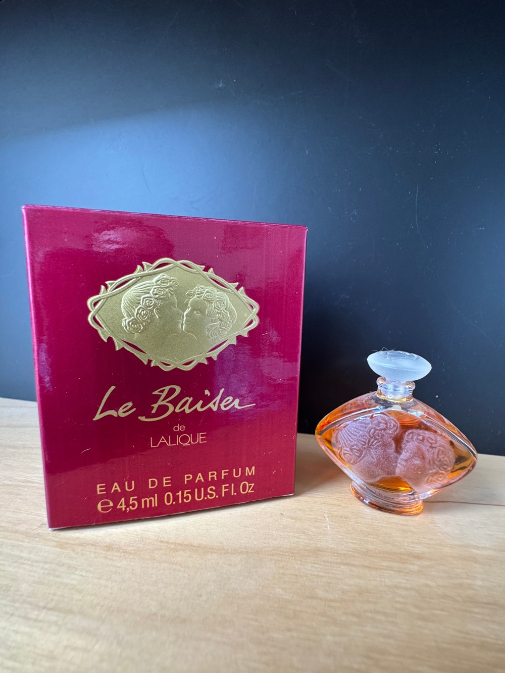 LALIQUE - Le Baiser 3 parfums beaute miniatures lalique le baiser
