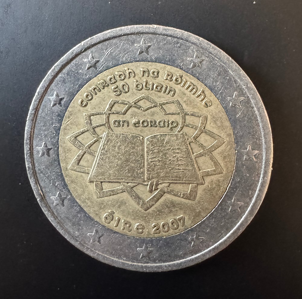 GRECE- 2€ COMMEMORATIVE - 2007 monnaies euros irlande grece 2 commemorative 2007